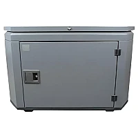 Бензиновый генератор FUBAG BS 7500 A ES DUPLEX в тихом зимнем кожухе 1200 RAL 7024